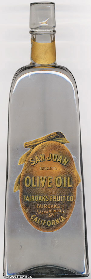[San Juan Brand Olive Oil, label]