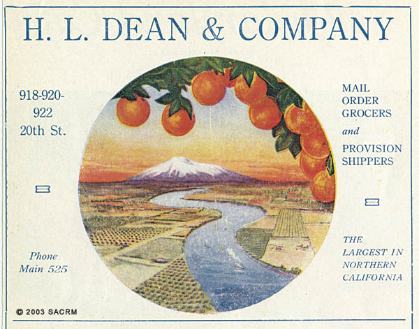 [H. L. Dean & Company  Advertisement]