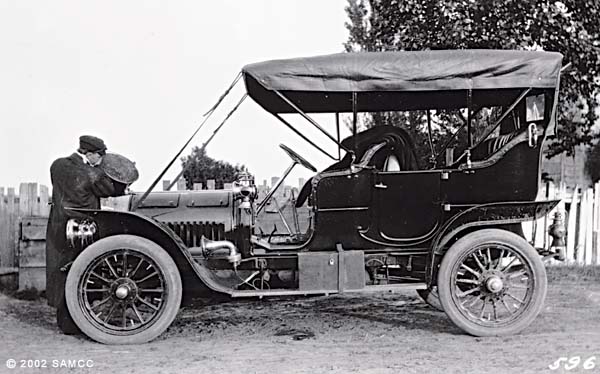 Lozier automobile owned by N. E. R. : photographic print